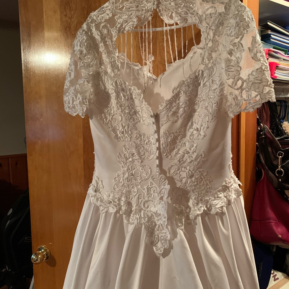 Used wedding dress.